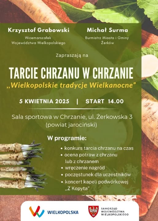 Konkurs tarcia chrzanu w Chrzanie - Wielkopolskie Tradycje Wielkanocne